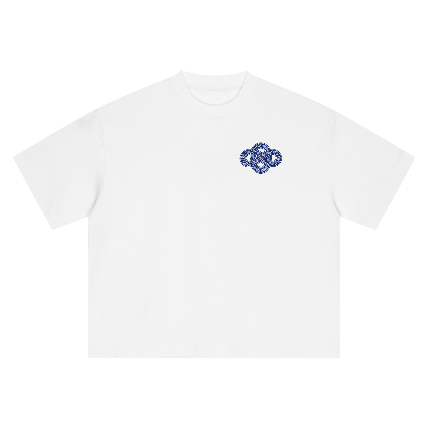 Blue Member Boxy Oversized Tee