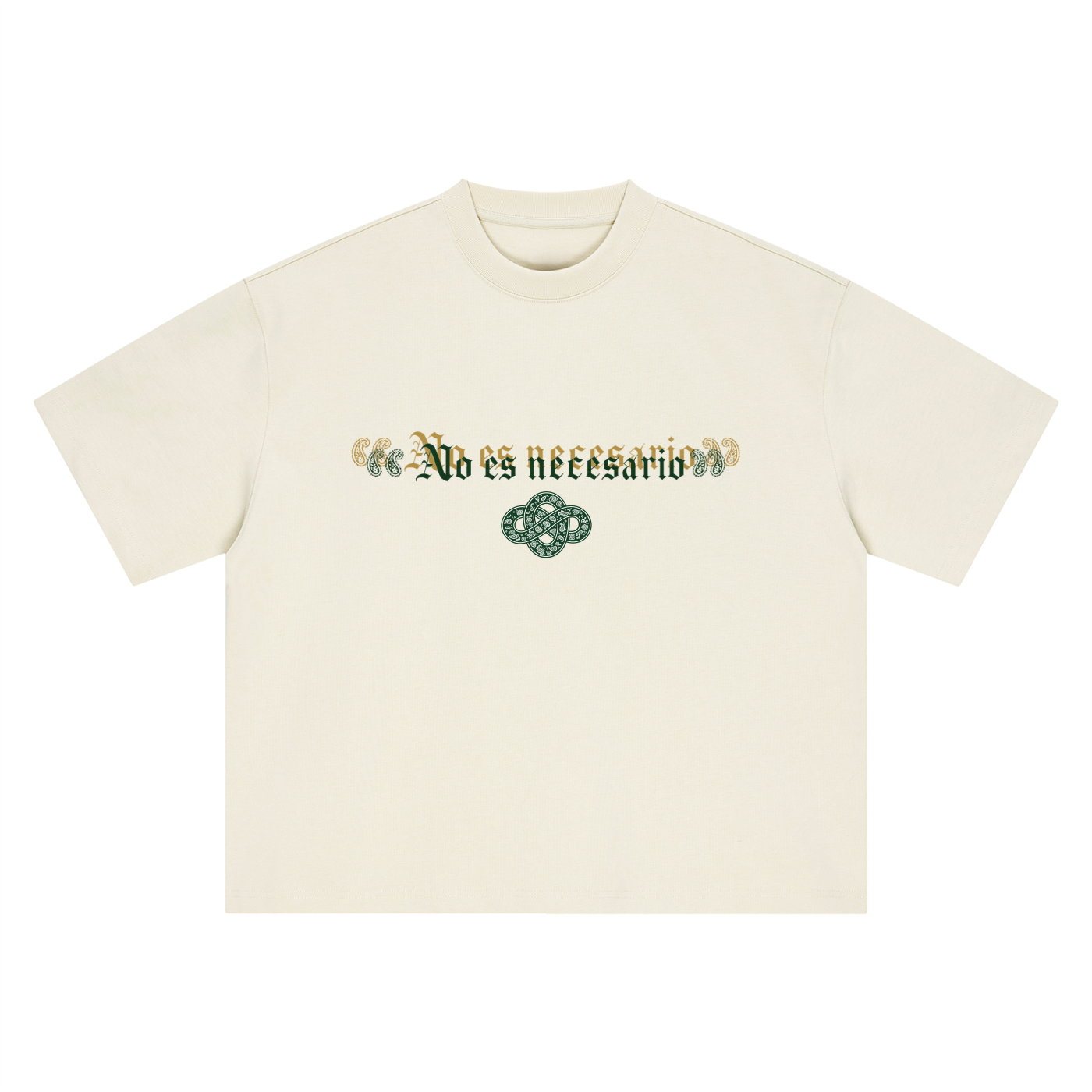 Not Necessary Boxy Oversized Tee