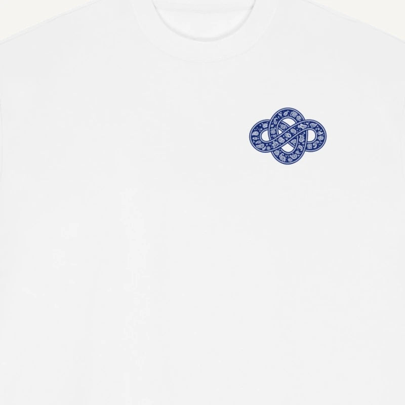 Blue Member Boxy Oversized Tee