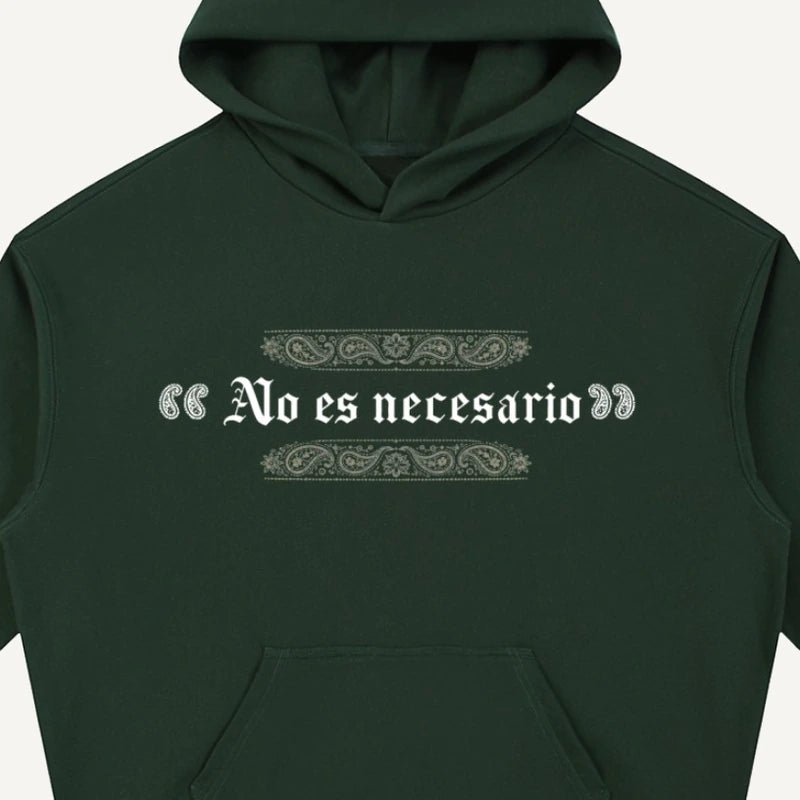 Not Necessary Boxy Heavyweight Drop-Shoulder Hoodie