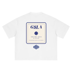 Blue Member Boxy Oversized Tee